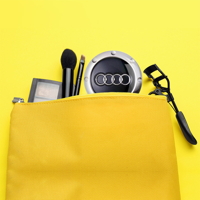 آینه جیبی خندالو مدل Audi  کد 23622