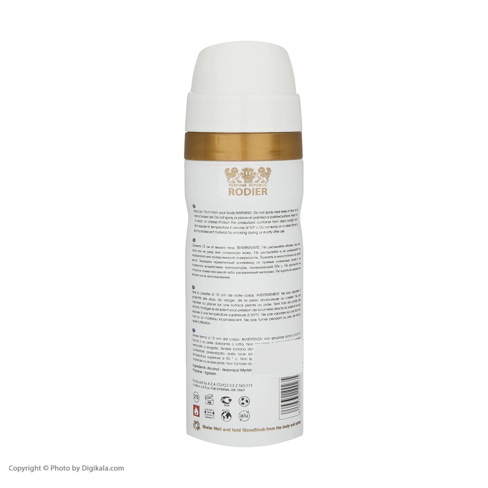 اسپری بدن زنانه رودیر مدل Eclat حجم 200 میلی لیتر - - 2