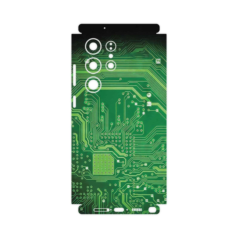 برچسب پوششی ماهوت مدل Green_Printed_Circuit_Board-FullSkin مناسب برای گوشی موبایل سامسونگ Galaxy S23 Ultra