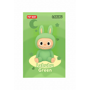 کارت اسباب بازی شانسی لبوبو مدل  Labubu Green