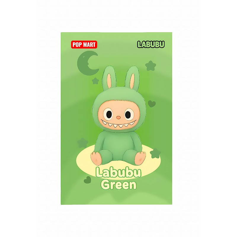 کارت اسباب بازی شانسی لبوبو مدل  Labubu Green