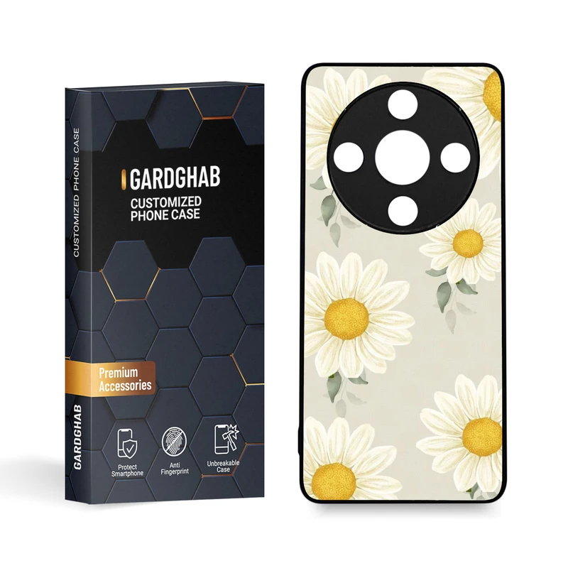 کاور گارد قاب مدل گل مناسب برای گوشی موبایل آنر X9B 5G