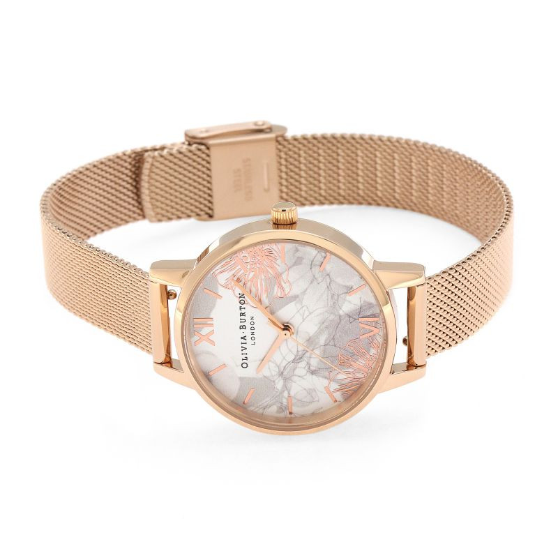 ساعت مچی عقربه ای زنانه الیویا برتِن مدل OB16VM11 ساعت مچی عقربه ای زنانه الیویا برتِن مدل OB16VM11