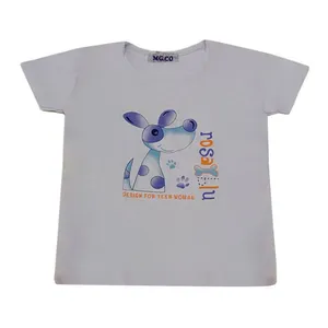 تی شرت آستین کوتاه زنانه ام جی مدل تین کد 01