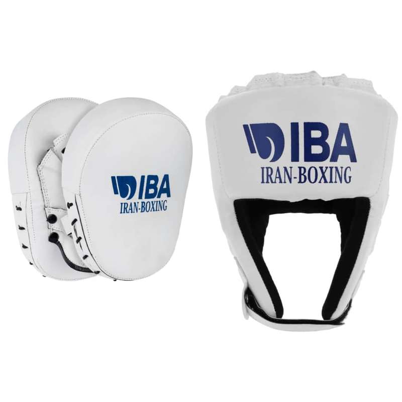 کلاه رزمی مدل aiba pro 2000 به همراه میت رزمی بسته 3 عددی