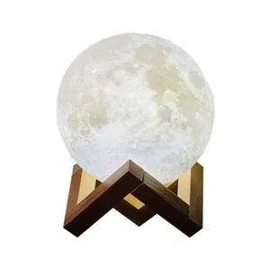 آباژور رومیزی مدل کره ماه کد M3