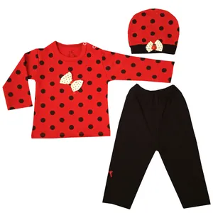 ست 3 تکه لباس نوزادی دخترانه کد msa-67