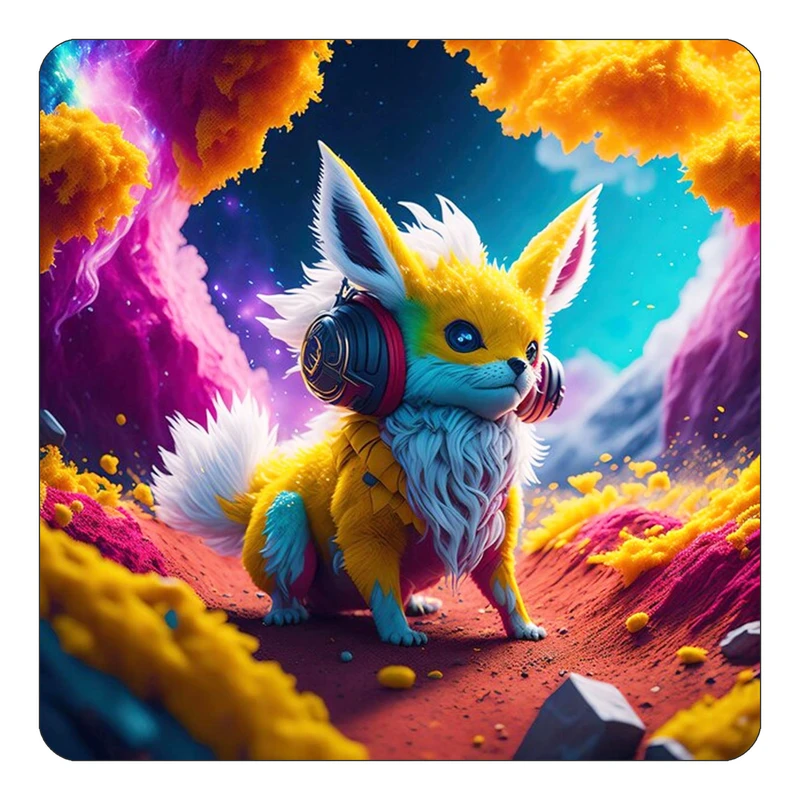 مگنت کاکتی طرح حیوانات رنگی مدل mp26611