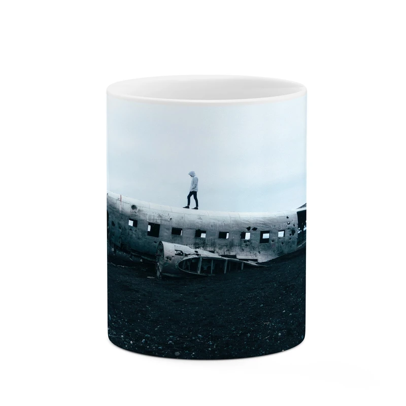 ماگ کاکتی طرح پسر رو هواپیما کد mgp11277