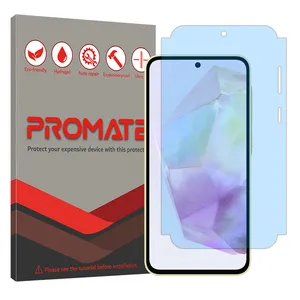 Promate Eye Care model blue cut screen protector suitable for Samsung Galaxy A35 mobile phone