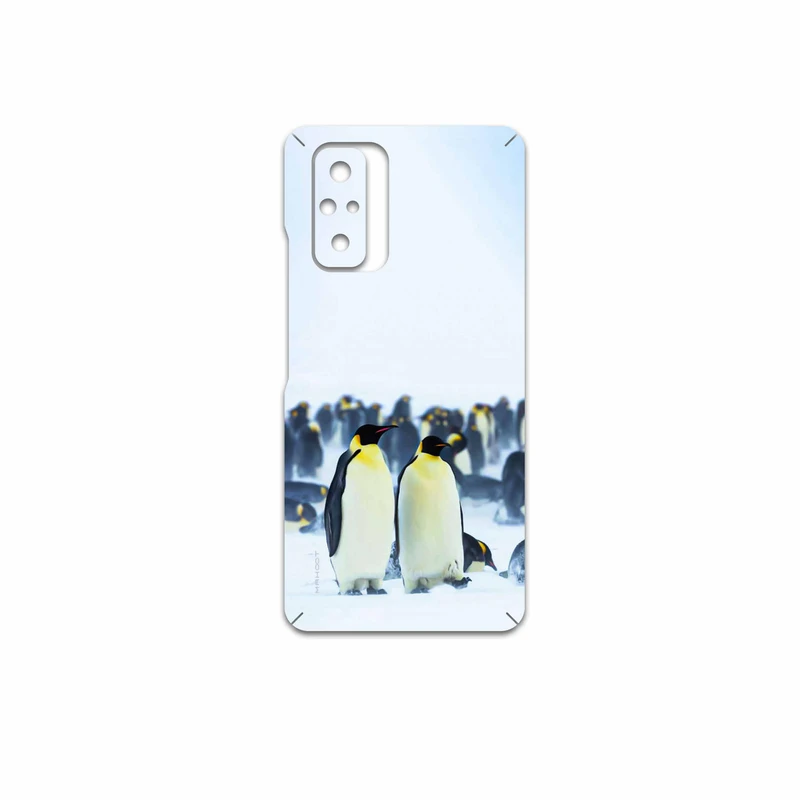 برچسب پوششی ماهوت مدل Penguin مناسب برای گوشی موبایل شیائومی Redmi Note 10 Pro