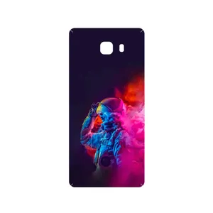 MAHOOT Smoke Rainbow Digital Art 1 Cover Sticker for Samsung Galaxy C9 Pro