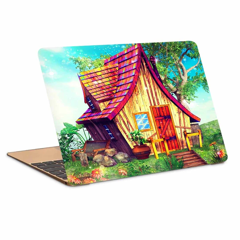 استیکر لپ تاپ طرح نقاشی فانتزی  کد P-1528 مناسب برای لپ تاپ 15 تا 17 اینچ