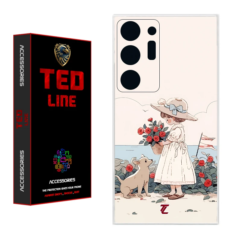 کاور تدلاین طرح دختر کد 1208 مناسب برای گوشی موبایل سامسونگ Galaxy Note 20 Ultra