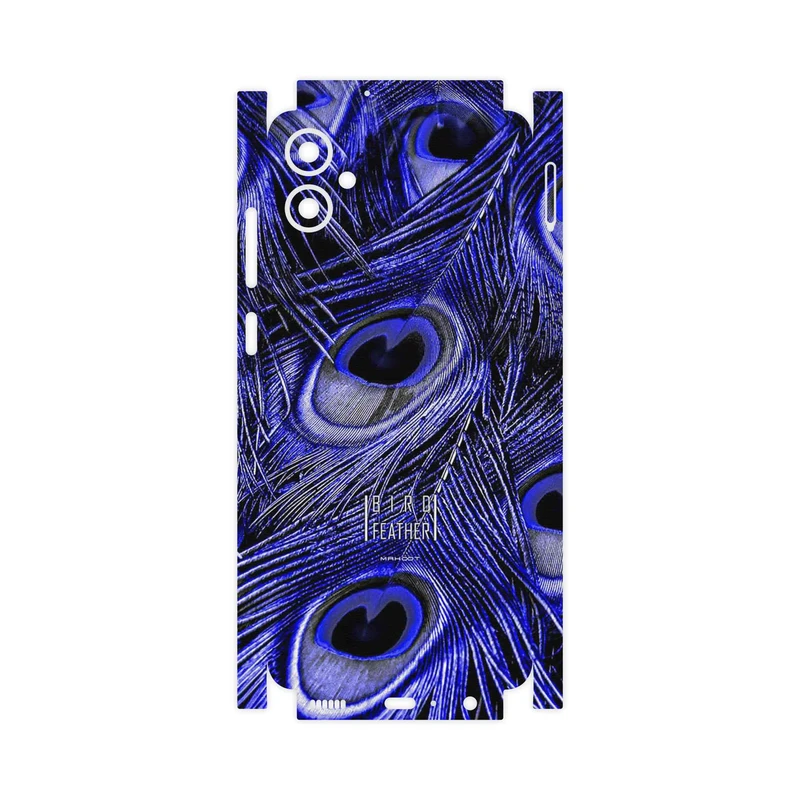برچسب پوششی ماهوت مدل Purple Feather-FullSkin مناسب برای گوشی موبایل سامسونگ Galaxy A05
