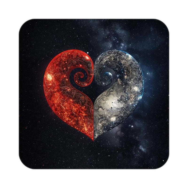 زیر لیوانی کاکتی مدل عاشقانه کد mp11955