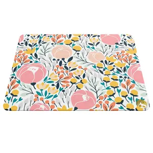 ماوس پد هومرو مدل A5829 طرح گل و برگ