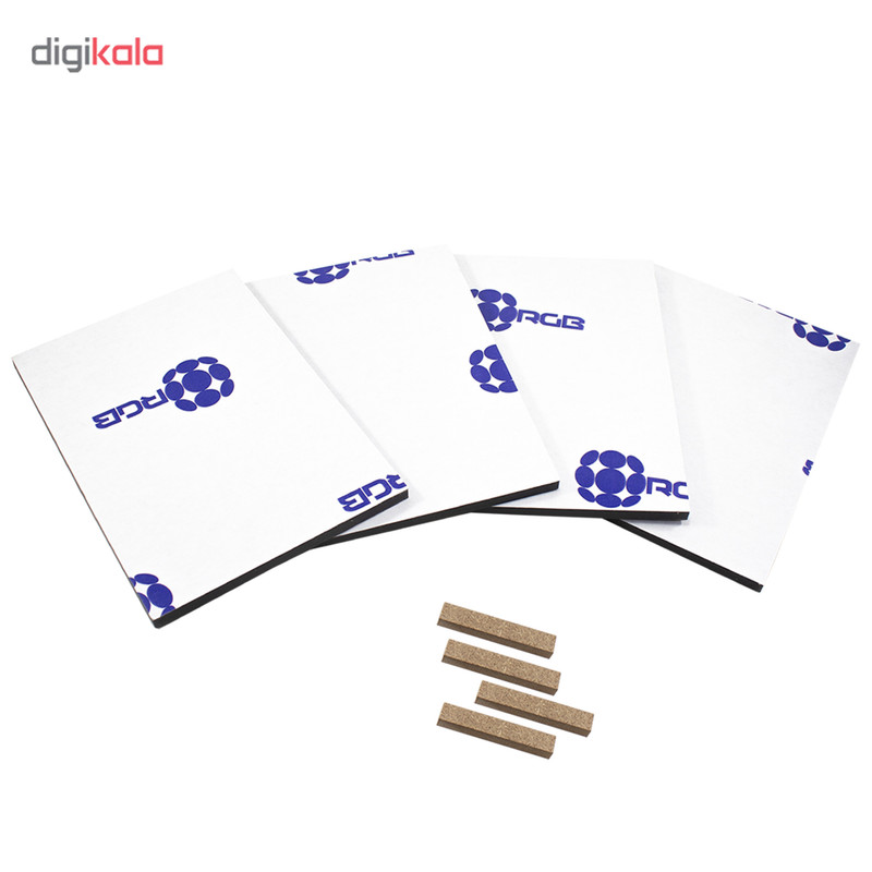 تخته شاسی مدل AS16214 کد 04 سایز 16x21 سانتی متر بسته 4 عددی