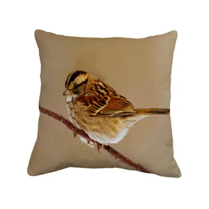 کاور کوسن طرح پرنده کد 1017 