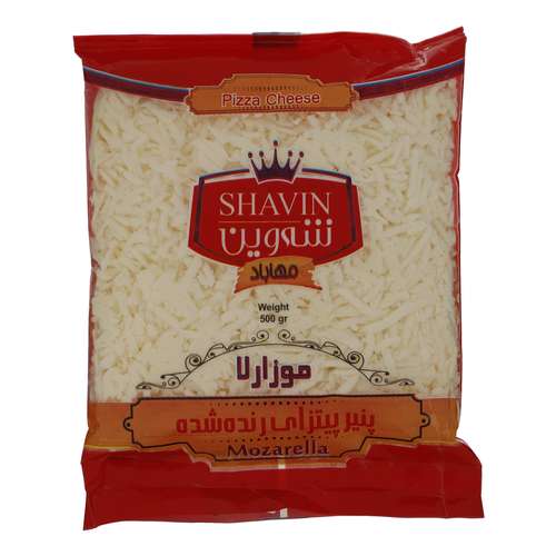 پنیر پیتزا رنده شده موزارلا شه وین - 500 گرم 