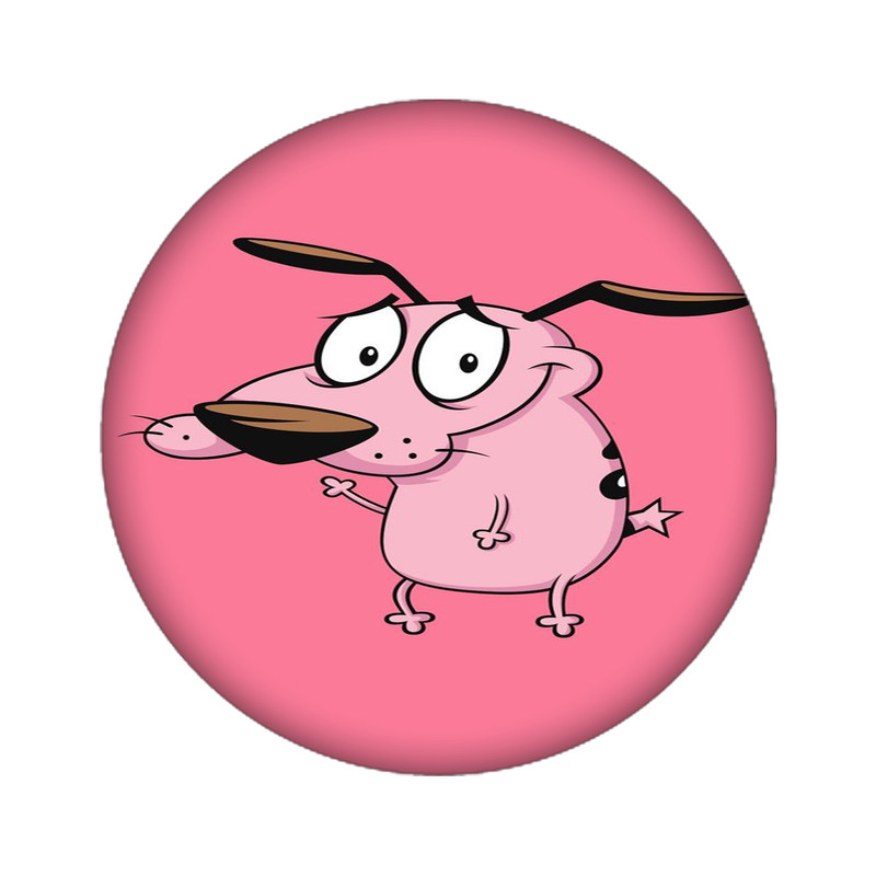 استیکر تزئینی موبایل مدل سگ کد 4671