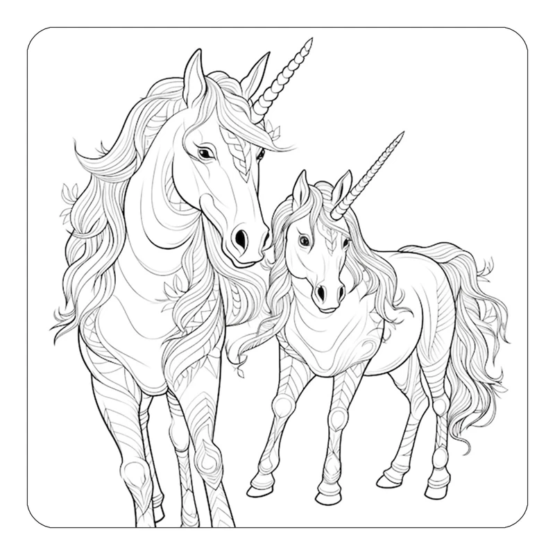 مگنت کاکتی طرح اسب تک شاخ و یونیکورن مدل mp30262