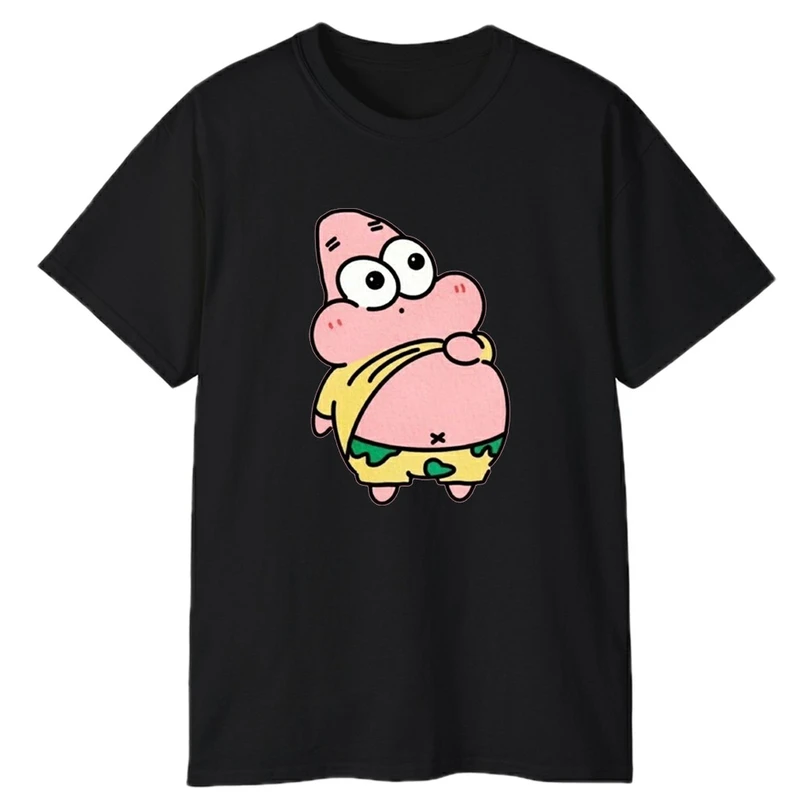 تی‌شرت آستین کوتاه مردانه پاد آفرین مدل پاتریک شکم گنده