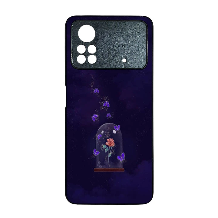 کاور گالری وبفر طرح گل مناسب برای گوشی موبایل شیائومی poco x4 pro