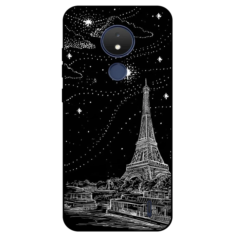 کاور مگافون طرح ایفل مدل 8107 مناسب برای گوشی موبایل نوکیا C21 