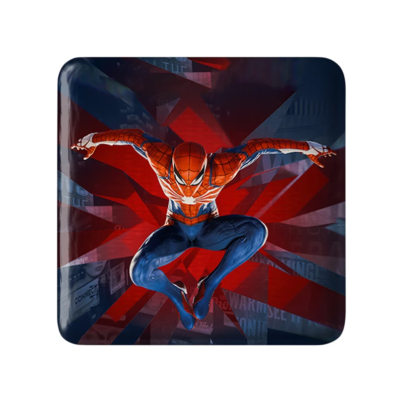 مگنت خندالو طرح پیتر پارکر مردعنکبوتی مدل مربعی کد 30847