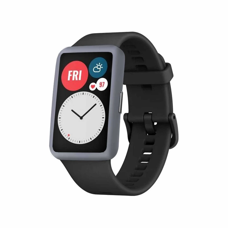  برچسب ماهوت طرح Matte-Silver مناسب برای ساعت هوشمند هوآوی Watch Fit