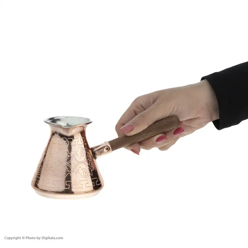 قهوه جوش مسی کد 002