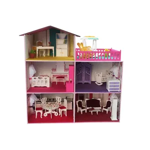 ست اسباب بازی لوازم خانه مدل 5 اتاق