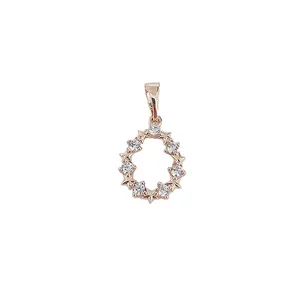 آویز گردنبند زنانه ژوپینگ مدل گرد ستاره دار