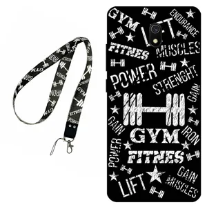 Megafone Gym 0010 Cover For Xiaomi Redmi 8A Mobile Neckband