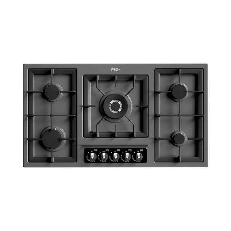 اجاق گاز صفحه ای میکس پلاس مدل  E518M