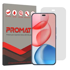 Promate glass Resistant model transparent screen protector suitable for Honor 400 Pro mobile phone