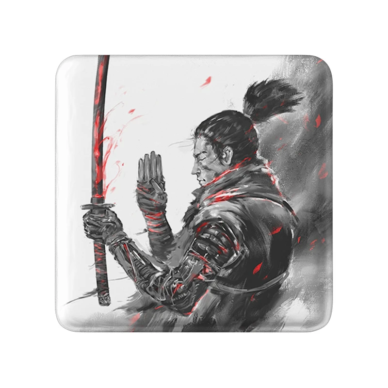 پیکسل خندالو طرح بازی سکیرو (sekiro) مدل مربعی کد 31705