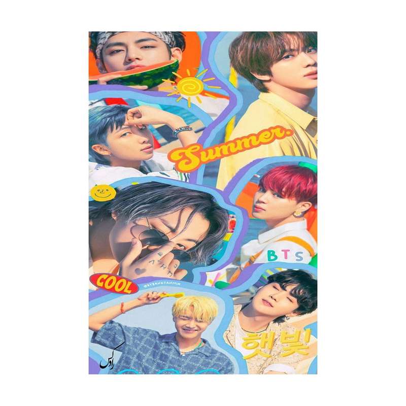 کارت پستال رادکس مدل BTS NE19