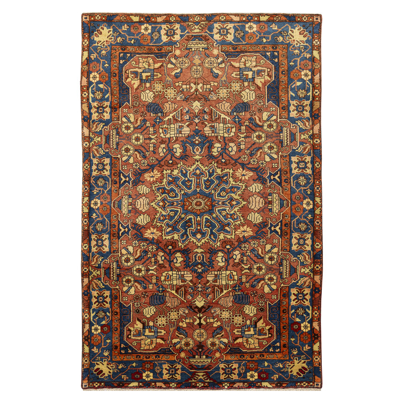 فرش دستبافت چهار متری طرح نهاوند کد 11.97.1223