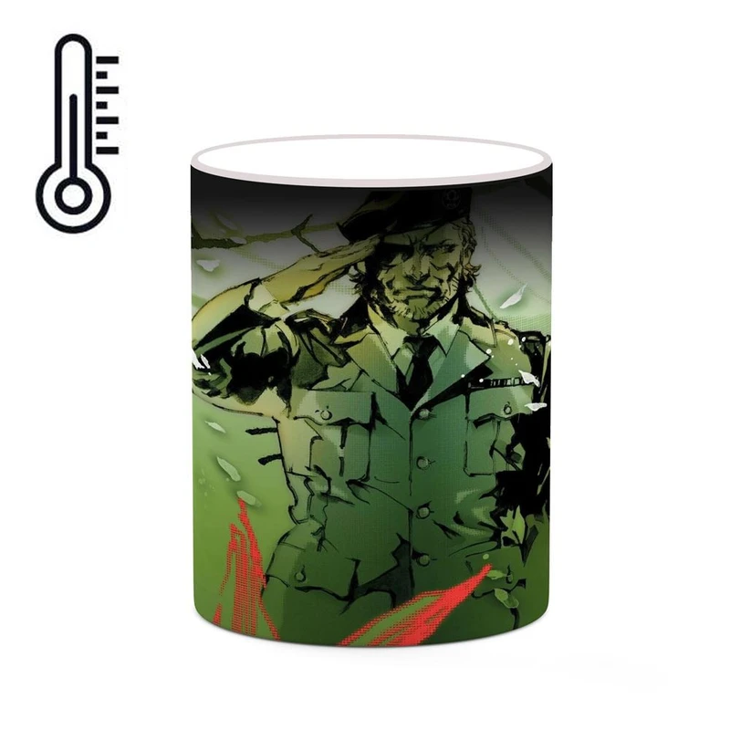 ماگ حرارتی کاکتی مدل بازی Metal Gear Solid 3ː Snake Eater کد mgh29446