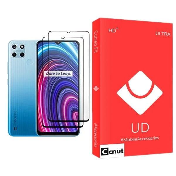 محافظ صفحه نمایش کوکونات مدل UD Ultra MIX002 مناسب برای گوشی موبایل ریلمی C25Y بسته دو عددی