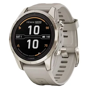 ساعت هوشمند گارمین مدل FENIX 7S Sapphire Solar Silicone Band