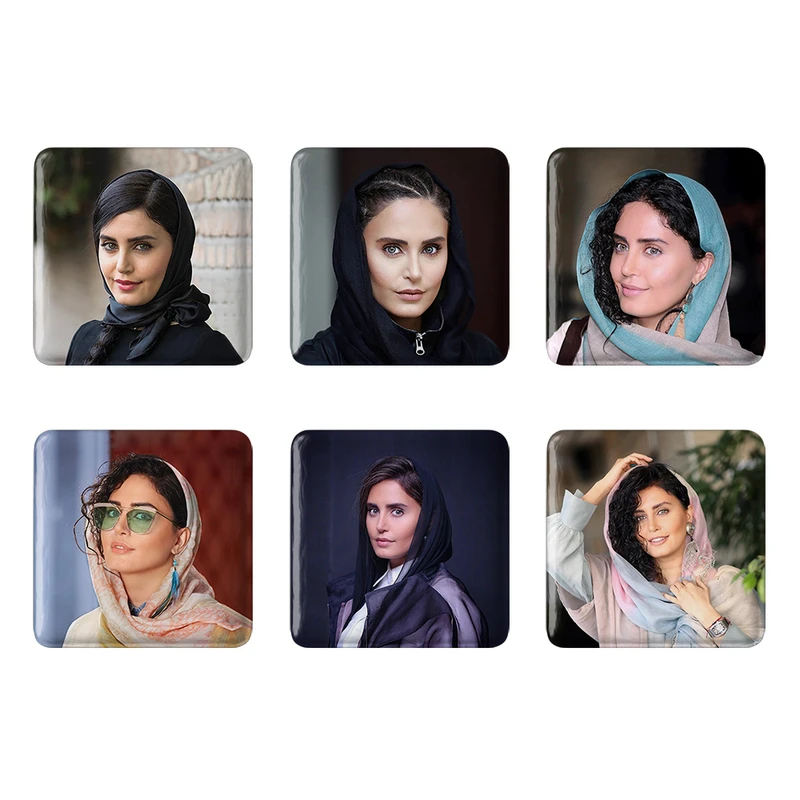 مگنت خندالو مدل الناز شاکردوست کد 375B مجموعه 6 عددی