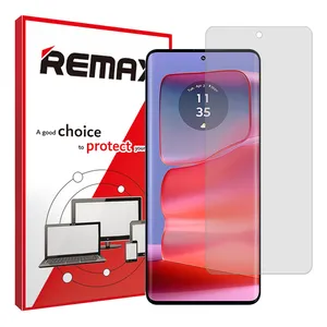 Remax Resistant model transparent screen protector suitable for Motorola Edge 50 Pro mobile phone