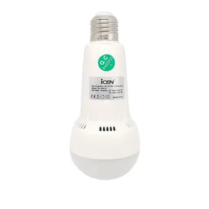 لامپ شارژی 10وات آیسن مدل IL-L5061R پایه E27