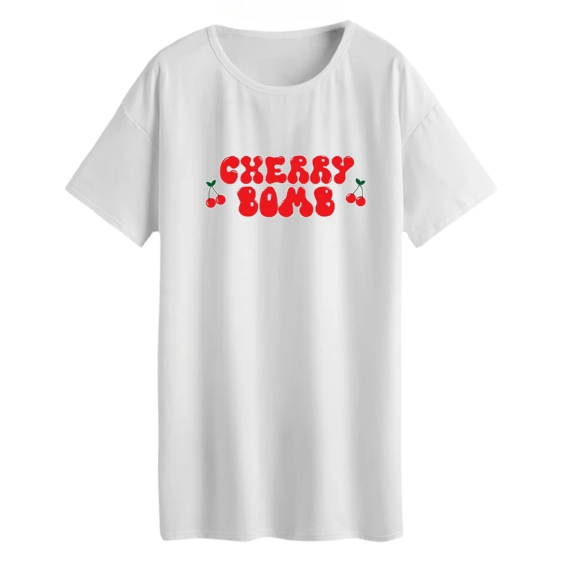 تی شرت لانگ زنانه مدل گیلاس