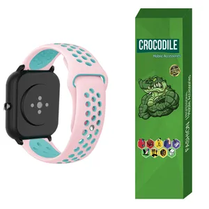 بند کروکودیل مدل NK مناسب برای ساعت هوشمند هوآوی Magic Watch 2 46mm