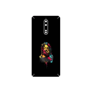 MAHOOT Painted Sculpture Digital Art Cover Sticker for Nokia 8
