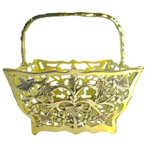 میوه خوری برنزی مدل چهارگوش